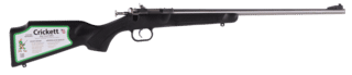 Crickett Adult Pistol .22 WMR Bolt Action Rifle - 16.12" - Black